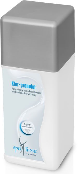 Spatime Klor-granulat 1 kg