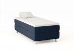 Comfort säng med förvaring 90x200 cm - mörkblå