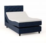 Comfort ställbar säng 120x200 - mörkblå