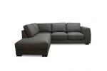 Risör A2 soffa med divan - mörkgrå