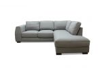 Risör 2A soffa med divan - ljusgrått