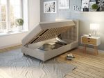 Comfort säng med förvaring 120x200 - sand