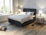Comfort säng med förvaring 160x200 cm - antracit