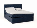 Premium ställbar säng 180x200 - mörk blå