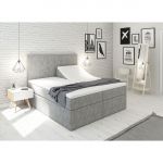 Premium ställbar säng 160x200 - lys grå