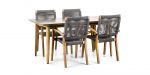 Tavos 170 & Itea  - Fyra stolar och matbord