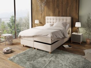 Comfort ställbar säng 160x200 - sand