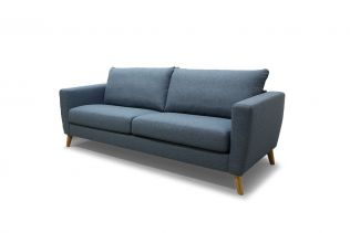 Kragerö 3-sits soffa - sjöblå