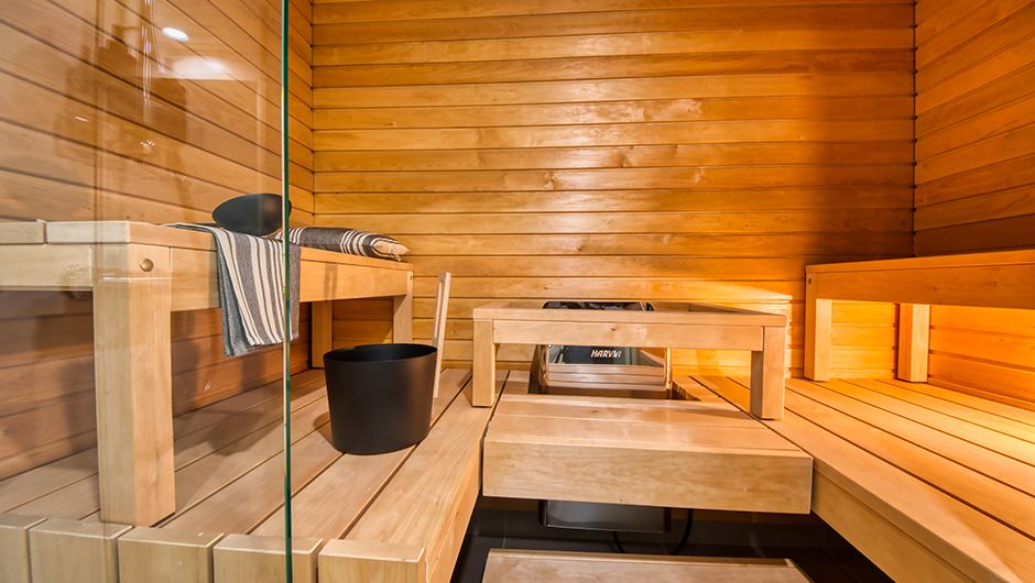 Tradisjonell badstue og sauna